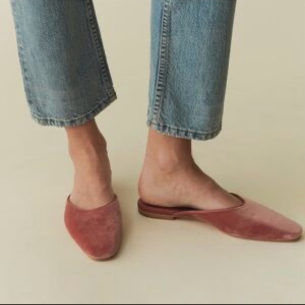DOEN WREN MULES BLUSH EU37/US6.5